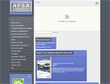 Tablet Screenshot of afsa.org.za